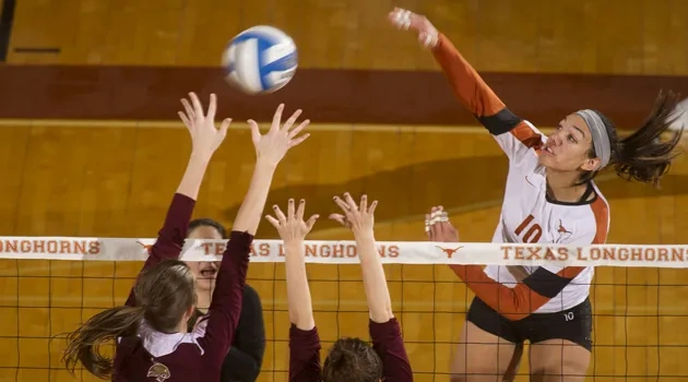 Texas Volleyball Sweeps Big 12 Coaches Poll